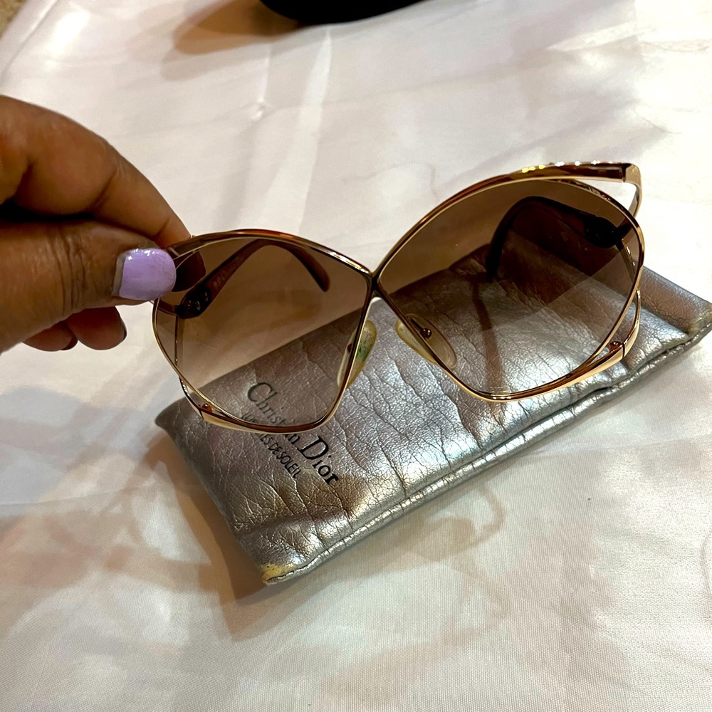 Christian Dior sunglasses..